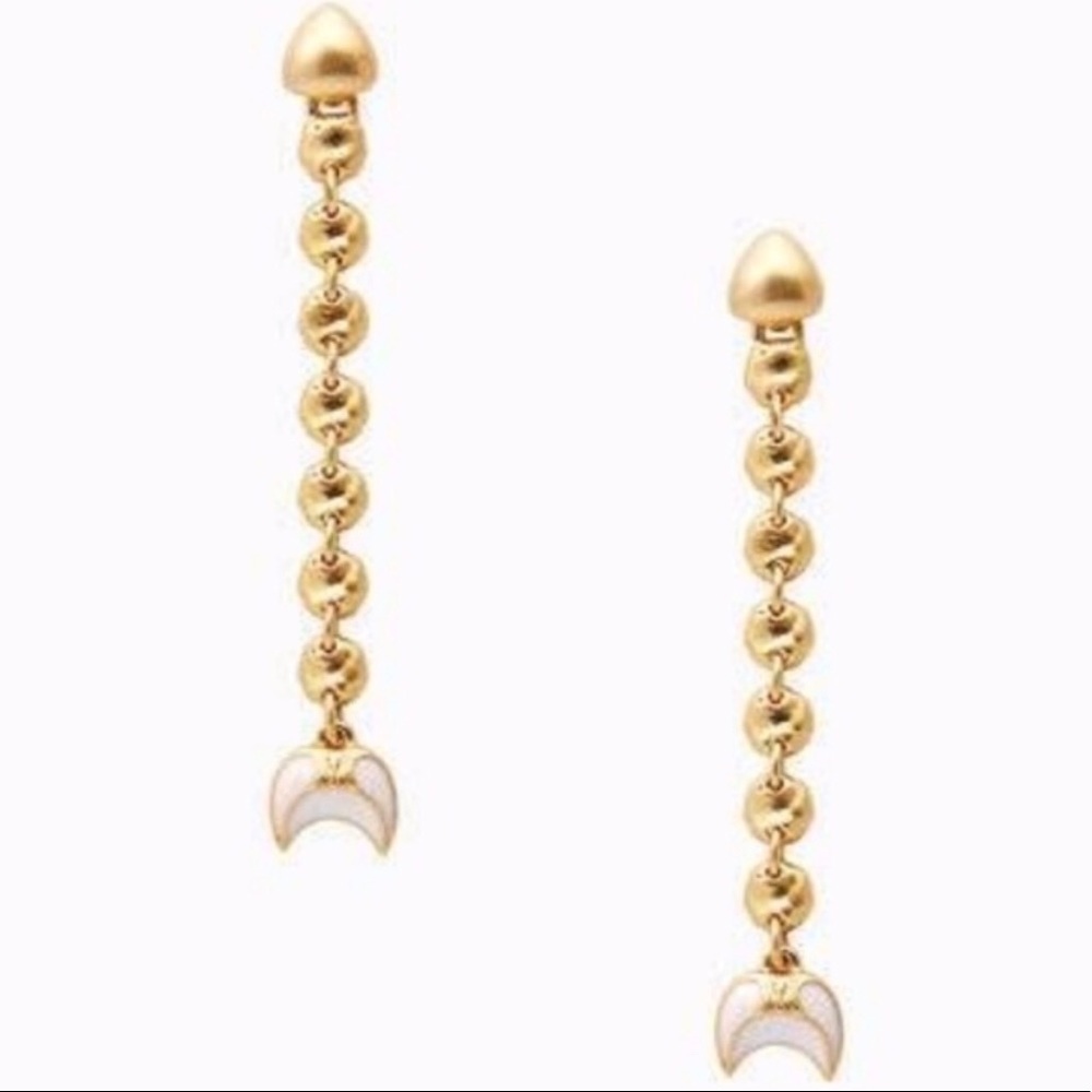 Stella & Dot | Versatile GOLD Trevally Stud Linear Earrings - Picture 2 of 8